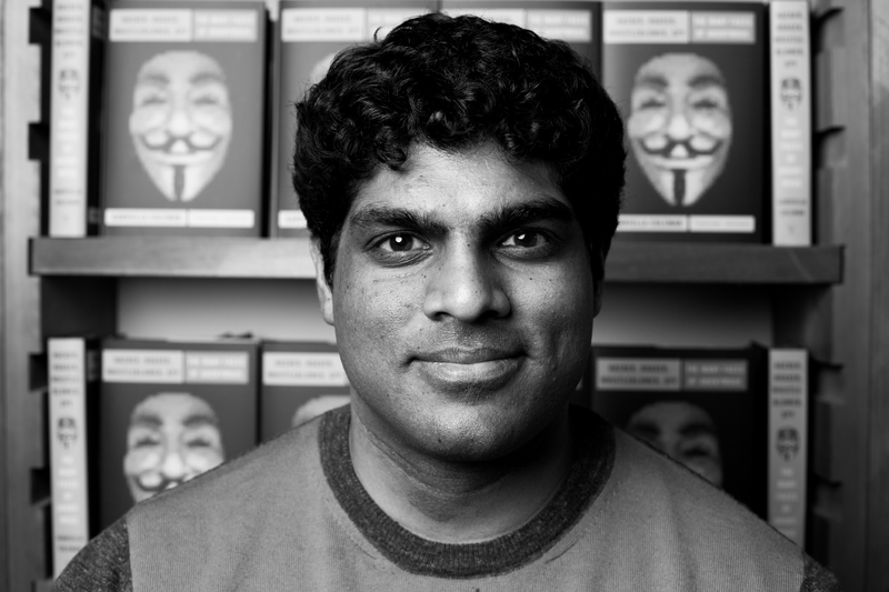Illustration for article titled HACKERS, HOAXERS, WHISTLEBLOWERS, AND SPIES : ANONYMOUS @ VERSO